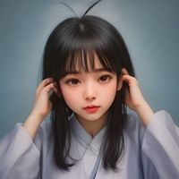 91论坛用户运营赵鹏的工作照，正在查看用户反馈数据报表，神情认真，办公桌整洁有序